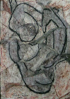 Disegno - Tecnica Mista su Carta su Tela - 26x35 cm   2006